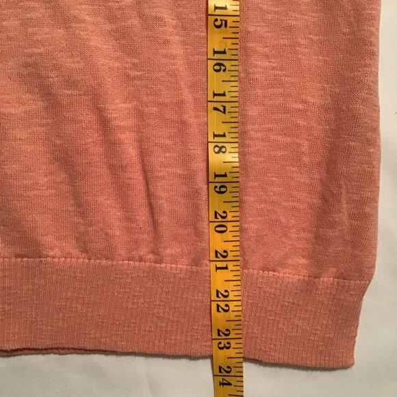 Lumiere Womens Cold Shoulder Peach Top Small Long Sleeve NWT - Picture 8 of 8